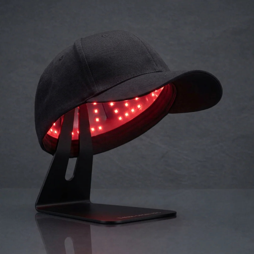 Rotlichttherapie-Kappe