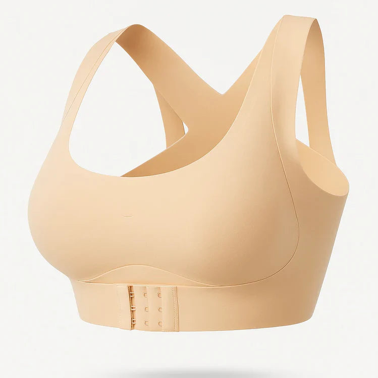 Sujetador inalámbrico push-up de escote profundo sin costuras 3.0