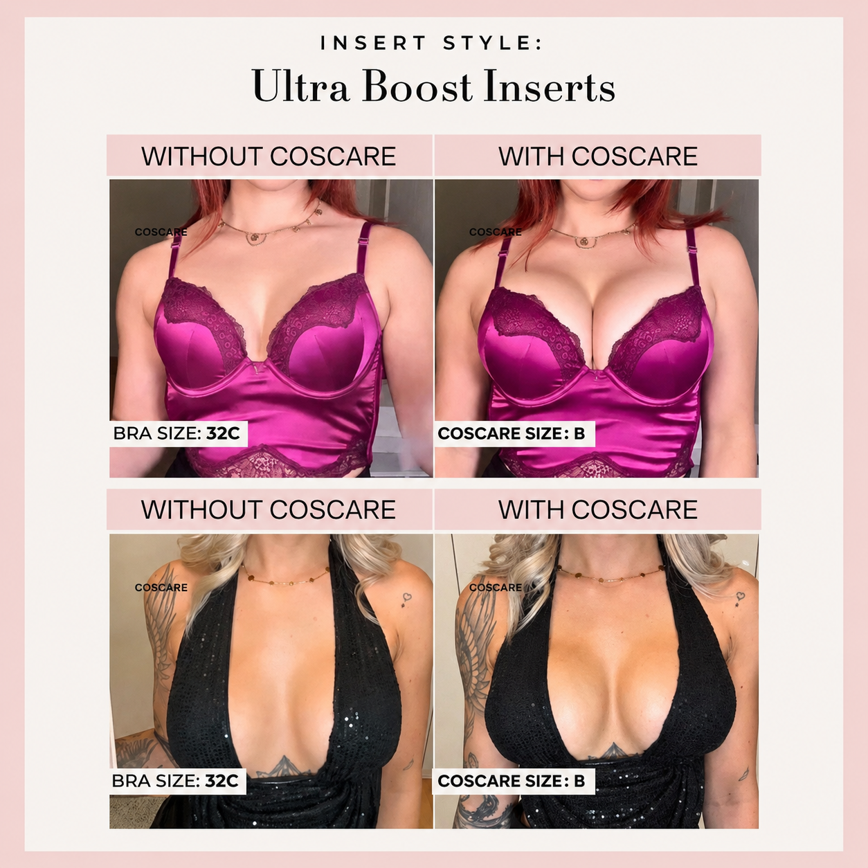 Almohadillas adhesivas para realce de pecho Instant Boost
