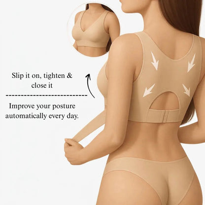 Sujetador inalámbrico push-up de escote profundo sin costuras 3.0
