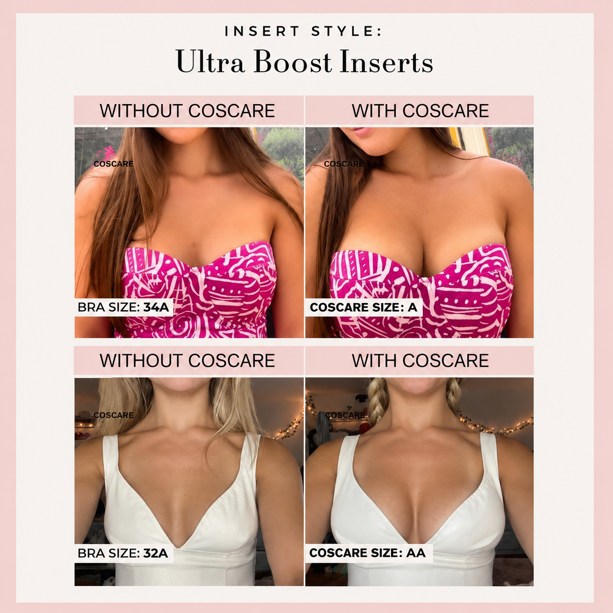 Almohadillas adhesivas para realce de pecho Instant Boost