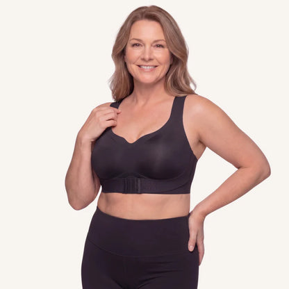 Sujetador inalámbrico push-up de escote profundo sin costuras 3.0