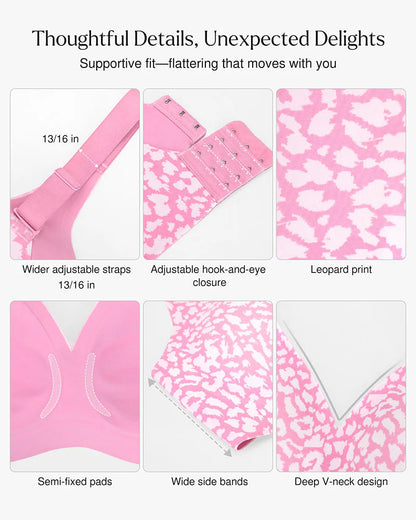 Invisible Magic Deep V Push Up Bra