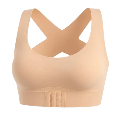 Sujetador inalámbrico push-up de escote profundo sin costuras 3.0
